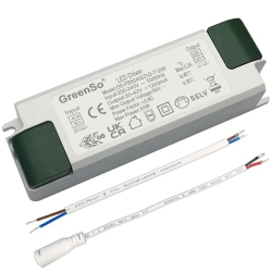 Трансформатор GreenSo 50W, LED драйвер, блок живлення AC200-240V і DC27-40V, 1200mA
