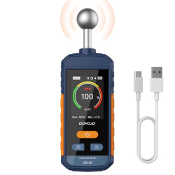 Medidor de humedad de madera GOYOJO con pantalla LCD, funciona con pilas, alarma acústica, 5–40 mm
