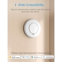 Meross Smart Smoke Detector – Compatible with Apple HomeKit, Alexa, SmartThings, Self-Diagnosis