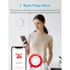 Розумний детектор диму Meross - домашня сигналізація, сумісна з Apple HomeKit, Alexa та SmartThings