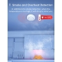 Meross Smart Smoke Detector – Compatible with Apple HomeKit, Alexa, SmartThings, Self-Diagnosis