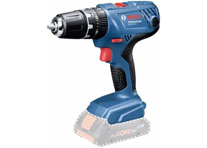 Bosch GSB 18V-21 – Perceuse-visseuse à percussion, 55 Nm Bosch GSB 18V-21 – Perceuse-visseuse à percussion, 55 Nm