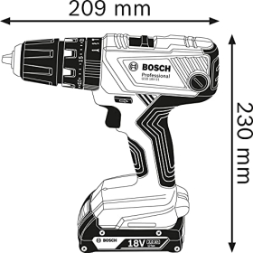 Bosch GSB 18V-21 - Perceuse-visseuse à percussion, 55 Nm