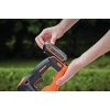 Акумуляторні кущорізи BLACK+DECKER 2 Ah, живоплоти середнього розміру, ніж 50 см, відстань між лапами 18 мм