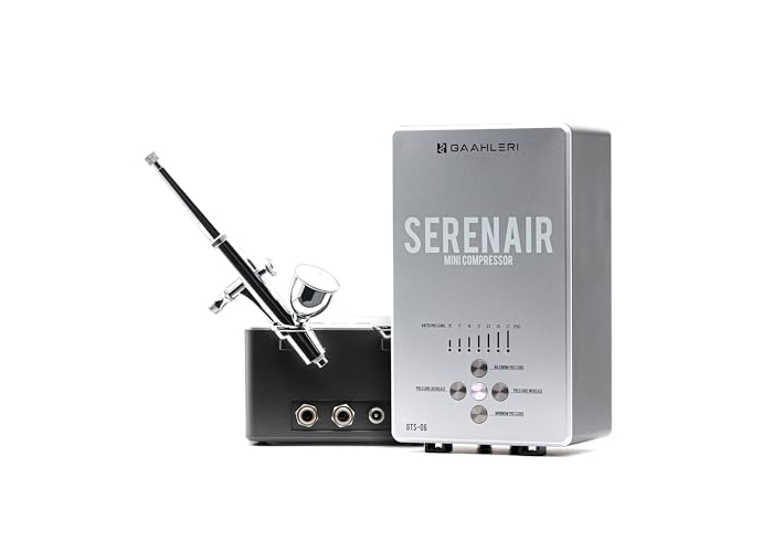 Gaahleri Ambition GTS-06 Airbrush Set with Compressor and Air Control Gaahleri Ambition GTS-06 Airbrush Set with Compressor and Air Control