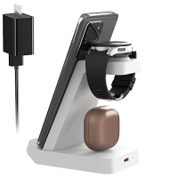 Links9+ Charging Station for Samsung Galaxy 10w, 3 in 1 Fast Charging Stand