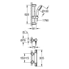 Grohe Grohtherm 800 Shower Set 1/2″ Connection, Elegant Chrome Design