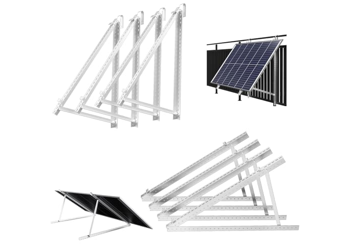 BENY Balcony Power Station Bracket 120 cm, adjustable for solar modules, 2 pairs BENY Balcony Power Station Bracket 120 cm, adjustable for solar modules, 2 pairs