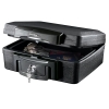 Caja fuerte MASTER LOCK H0100EURHRO – Ignífuga e impermeable, pequeña, con cerradura y llave