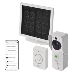 Smart video door intercom system for home with Wi-Fi and waterproof camera