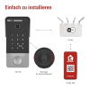Відеодзвінок EMOS GoSmart Full HD 2 Мп з Ethernet-з'єднанням та RFID-набором