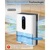 Electric dehumidifier 2 L, quiet sleep mode 27 dB, with timer and drain hose