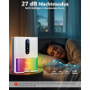 Electric dehumidifier 2 L, quiet sleep mode 27 dB, with timer and drain hose