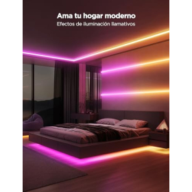 Govee 10m RGBIC LED light strip with app, Alexa & Google Assistant control