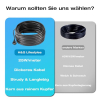H&G Lifestyles 26 W/m heating cable, 5 m, self-regulating, for gutters and pipes, 230V