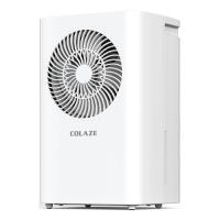 COLAZE Luftentfeuchter 12 L/24 h für Räume bis ca. 30 m², leise unter 36 dB, mit Auto-Abtaufunktion