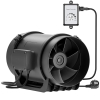 Вентилятор HG Power Ø 200 мм, вытяжной вентилятор 230 В с EC-двигателем и вилкой EU