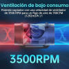 Вентилятор HG Power Ø 200 мм, вытяжной вентилятор 230 В с EC-двигателем и вилкой EU