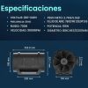 Вентилятор HG Power Ø 200 мм, вытяжной вентилятор 230 В с EC-двигателем и вилкой EU