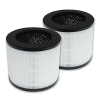 PUREBURG Juego de 2 filtros HEPA 4 en 1 para purificador de aire Himox H08