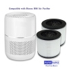 PUREBURG Juego de 2 filtros HEPA 4 en 1 para purificador de aire Himox H08