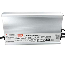 MEAN WELL HLG-600H-24A LED-Netzteil 600W, IP65, einstellbare Spannung und Strom