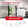 Hom-Io HOM-MOD-CURTAIN – Interruptor inteligente para persianas y cortinas