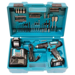 Makita HP333D 12V Max cordless impact drill/driver with 2 batteries and charger