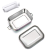 G.a HOMEFAVOR Stainless Steel Bento Box Leak-proof Metal Lunch Box 800ml