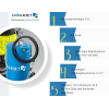 Professional 16L wheeled grease gun for industry & agriculture – Högert Technik