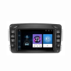 Android 12 Autoradio mit Navigation für Mercedes Benz CLK W209 W203 W463 W208 mit Bluetooth AM/FM/RDS USB SD, kompatibel mit Carplay & Android Car 2 DIN Touchscreen Autoradio (Farbe: S100 2+32G)