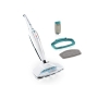 Leifheit CleanTenso steam mop against bacteria and germs, fast-heating steam cleaner, floor cleaner with step regulation