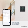 Homematic IP wall thermostat with output for company switch