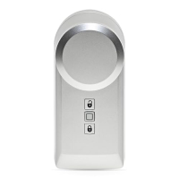 Homematic IP Smart Door Lock, app and voice control, silver