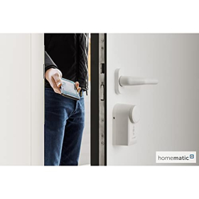 Homematic IP 154952A0 Беспроводной привод дверного замка для умного дома, белый