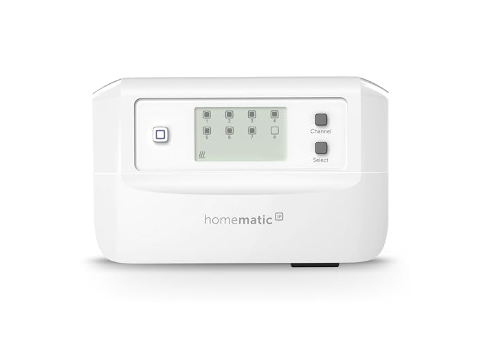 Homematic IP Smart Home underfloor heating actuator with 8 channels and app control Homematic IP Smart Home underfloor heating actuator with 8 channels and app control