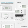 Homematic IP Smart Home underfloor heating actuator with 8 channels and app control