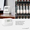 Homematic IP Smart Home underfloor heating actuator with 8 channels and app control