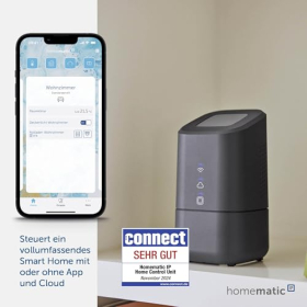 IP-блок управления домом Homematic, центральный пульт управления Smart Home, управление через приложение, Alexa, Google