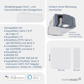 Модуль Homematic IP Smart Home для приводов Hörmann, управление гаражными воротами