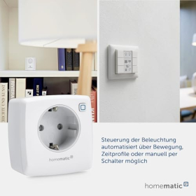 Phasenabschnitt der Homematic IP Smart Home Dimmersteckdose 