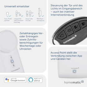 Привід дверного замка Homematic IP 156033A0