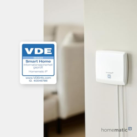 Kit de inicio Homematic IP Smart Home: Calefacción, control digital, compatible con Alexa y Google Assistant