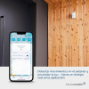 Homematic IP Smart Home motion detector with switching actuator for outdoor use