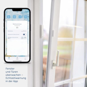 Homematic IP Smart Home: контакт вікна та двері з магнітом для економії енергії та керування через додаток
