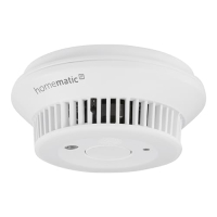 Homematic IP smoke detector with Q-label, white