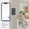 Homematic IP Smart Home - Termostato de pared con sensor de humedad