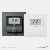 Homematic IP Smart Home - Termostato de pared con sensor de humedad