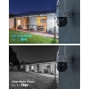 SANNCE surveillance camera with digital zoom and night vision function