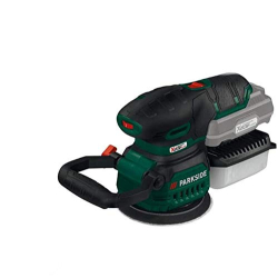 PARKSIDE Cordless Random Orbital Sander PAEXS 20-Li A1 with 4 Sanding Sheets